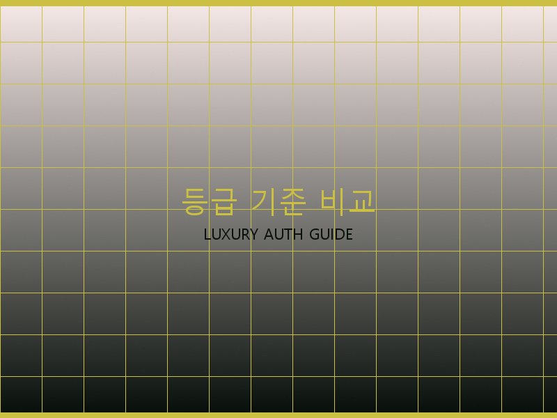 크롬하츠 S급 사이트 등급 기준 비교